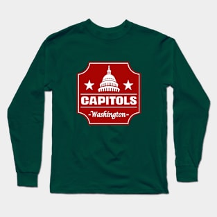 Defunct Washington Capitols Basketball 1946 Long Sleeve T-Shirt